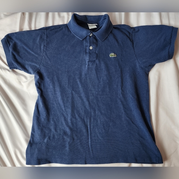 Lacoste Blue Polo with Iconic Crocodile Logo Size Euro 4 USA Small - Picture 1 of 6